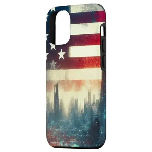 Urban Patriotism Freedom: Stars and Stripes in the Sky Case