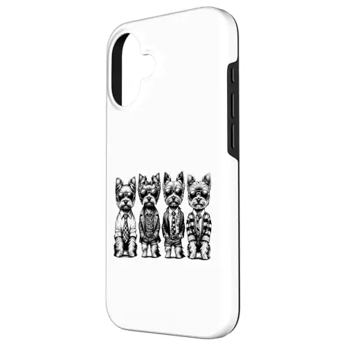 Urban Terriers Hustlers: Hip Hop Pups in Drip Case (iPhone