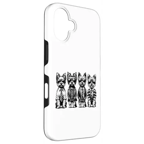 Urban Terriers Hustlers: Hip Hop Pups in Drip Case (iPhone