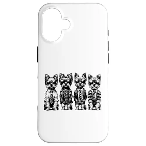 Urban Terriers Hustlers: Hip Hop Pups in Drip Case (iPhone