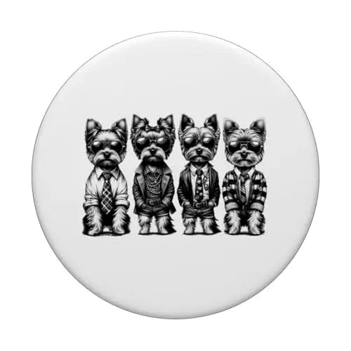 Urban Terriers Hustlers: Hip Hop Pups in Drip PopSockets