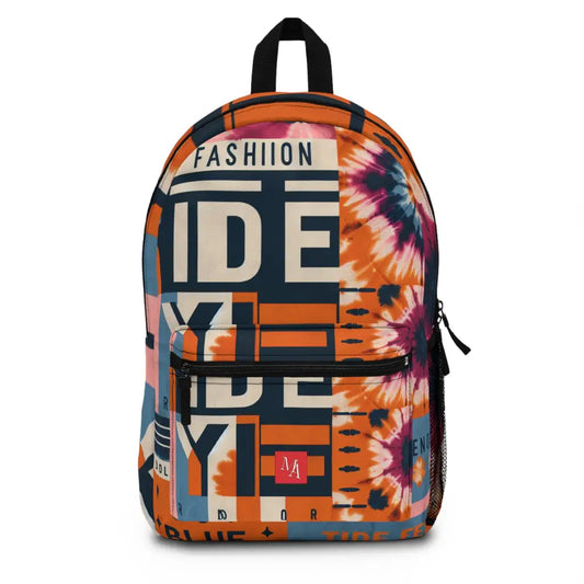 Urban Textile Collage Backpack One size Bags