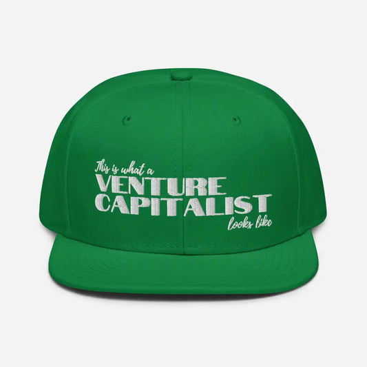 Venture Capitalist Snapback Hat - Kelly Green