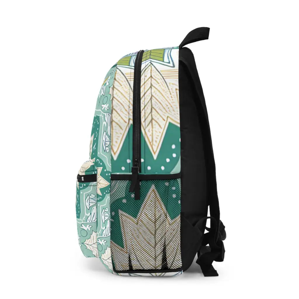 Verdant Patterns Unfolding - Backpack - One size - Bags