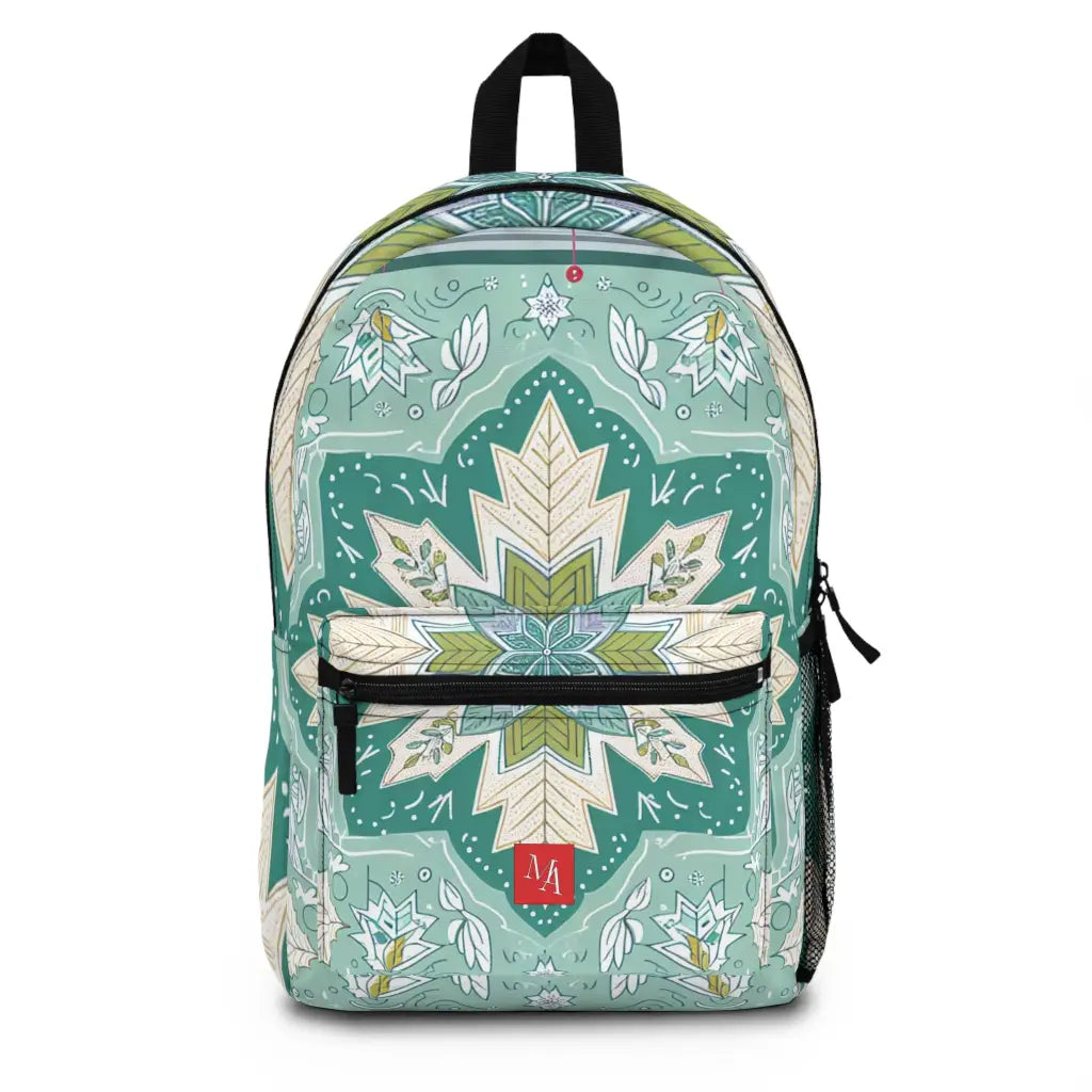 Verdant Patterns Unfolding - Backpack - One size - Bags