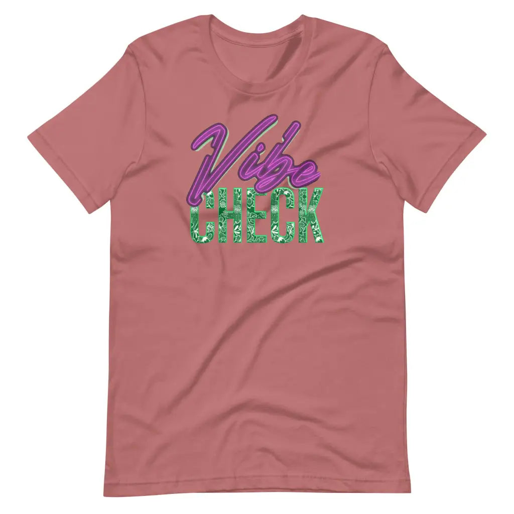 Vibe Check t-shirt - Mauve / S - T-Shirt