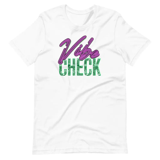 Vibe Check t-shirt - White / S - T-Shirt