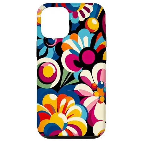 Vibrant Floral Delight: A Colorful Display of Blooms Case
