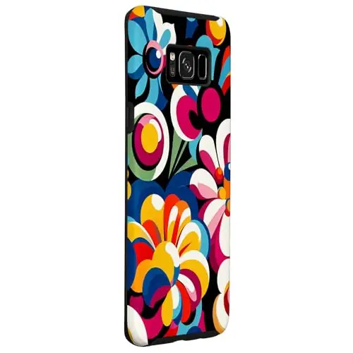Vibrant Floral Delight: A Colorful Display of Blooms Case