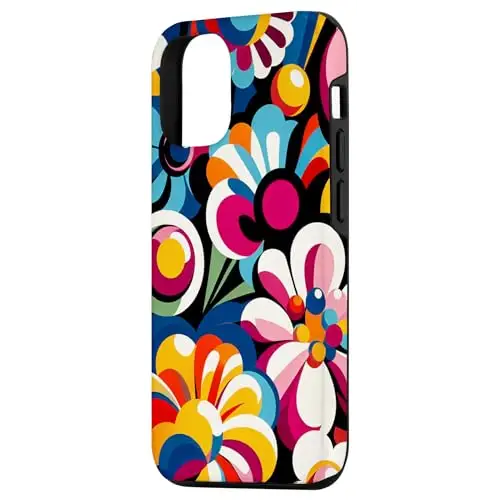 Vibrant Floral Delight: A Colorful Display of Blooms Case