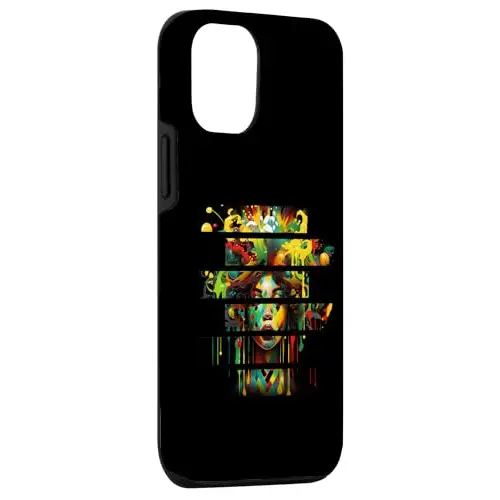 Vibrant Fusion: Dripping Identity Case (iPhone Select