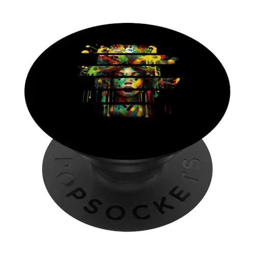 Vibrant Fusion: Dripping Identity PopSockets Swappable