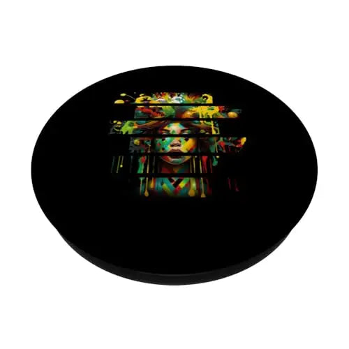 Vibrant Fusion: Dripping Identity PopSockets Swappable