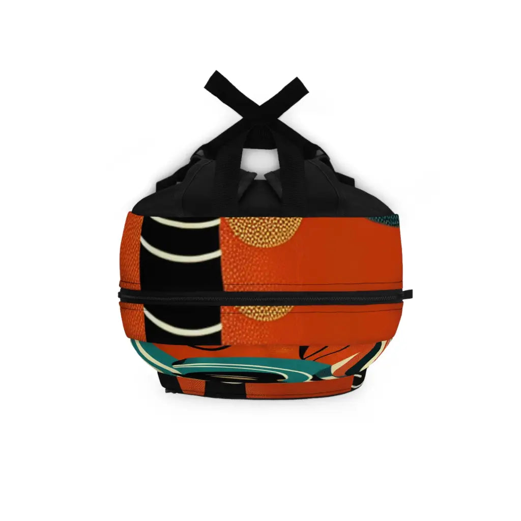 Vibrant Patterns and Figures Backpack One size Bags