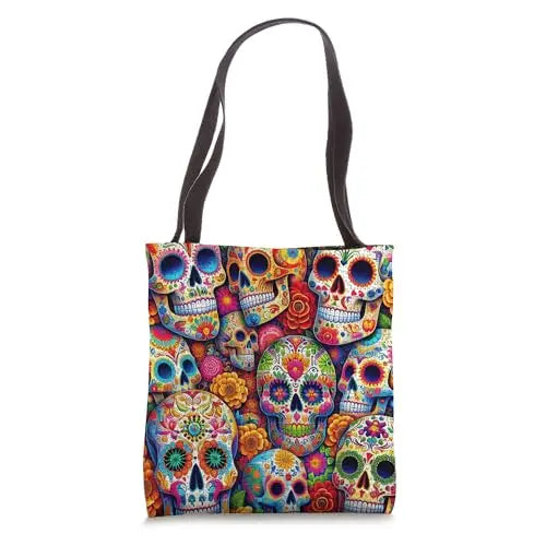 Vibrant Remembrance: Día de los Muertos Celebration Tote