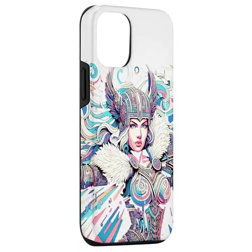 Vibrant Valkyrie Warrior Princess Norse Mythology Case