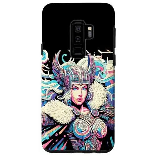 Vibrant Valkyrie Warrior Princess Norse Mythology Case
