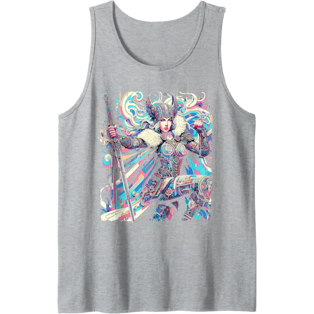 Vibrant Valkyrie Warrior Princess - Norse Mythology Tank