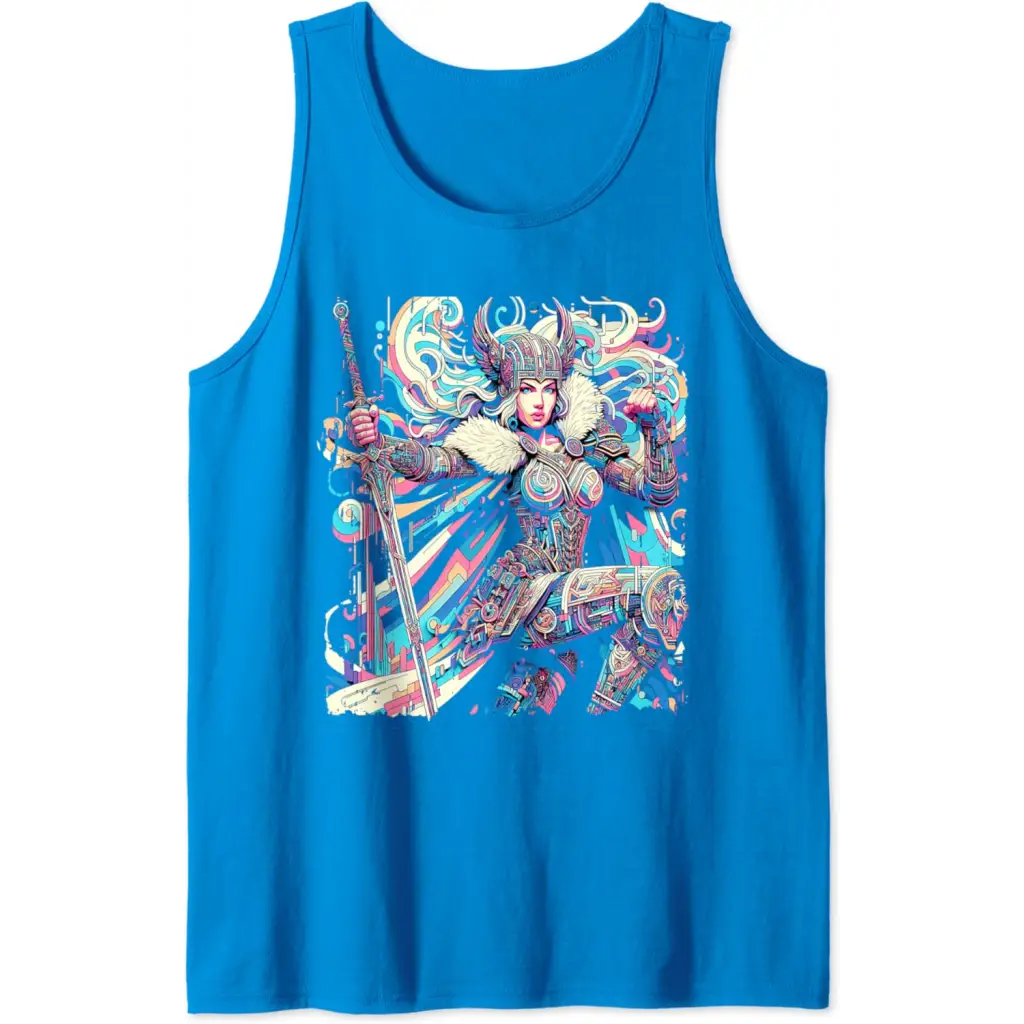 Vibrant Valkyrie Warrior Princess - Norse Mythology Tank