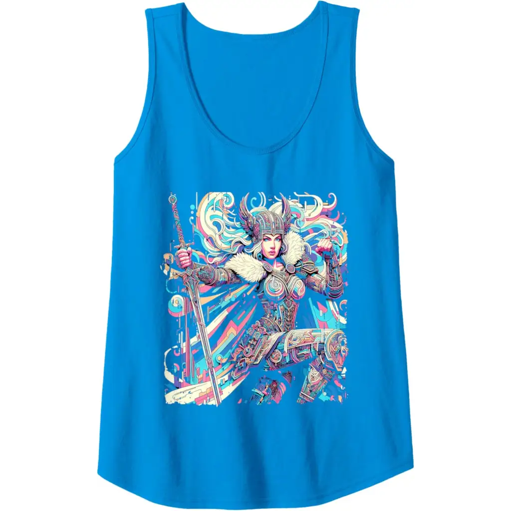 Vibrant Valkyrie Warrior Princess - Norse Mythology Tank