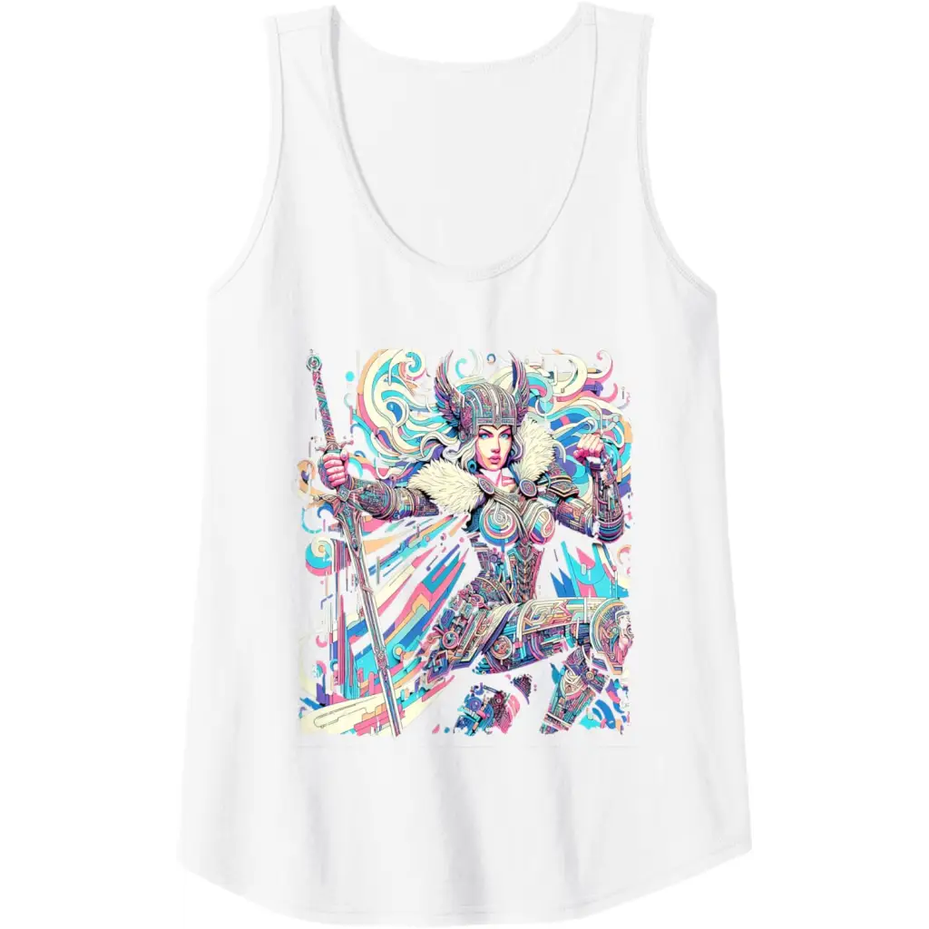 Vibrant Valkyrie Warrior Princess - Norse Mythology Tank