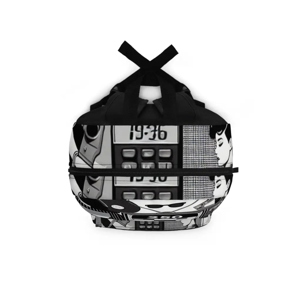 Vintage Collage Montage Backpack One size Bags