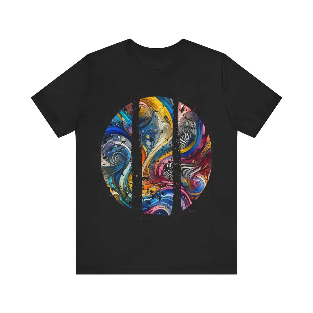 Vortex of Wonder Jersey Short Sleeve Tee Black / S T Shirt