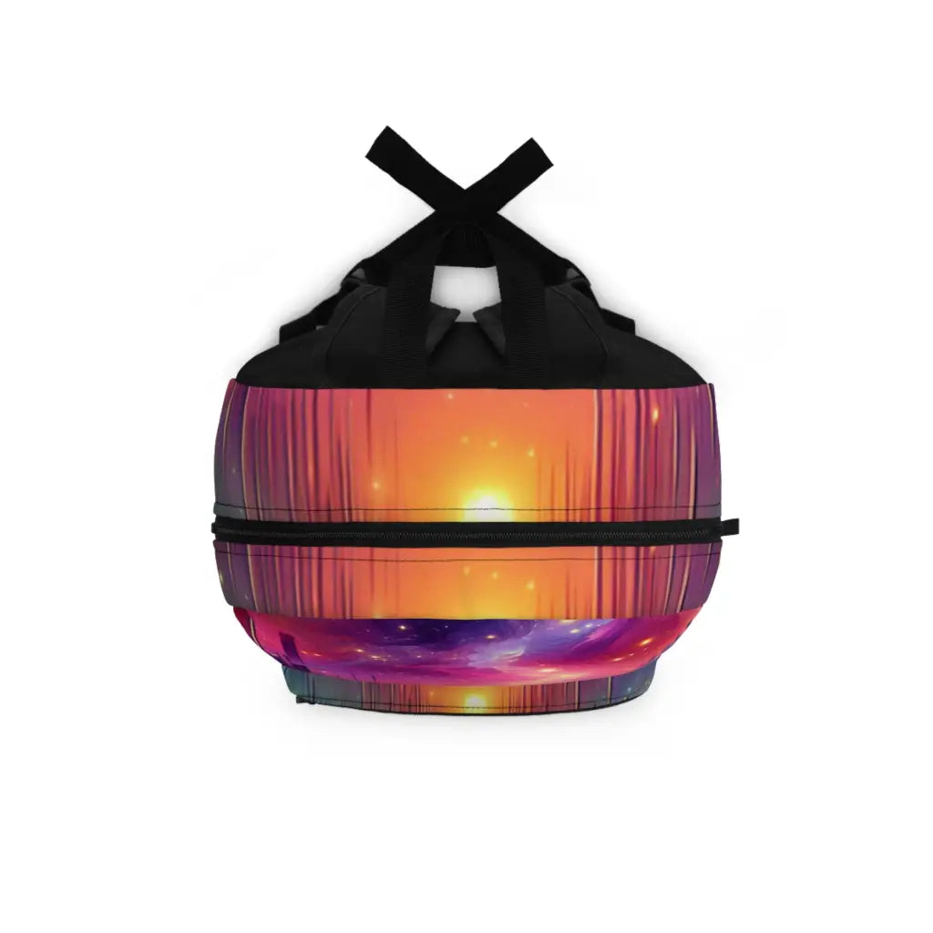 Walking Through a Dreamy Metropolis Backpack One size Bags