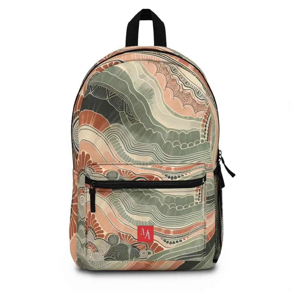 Waves and Patterns of Nature - Backpack - One size - Bags