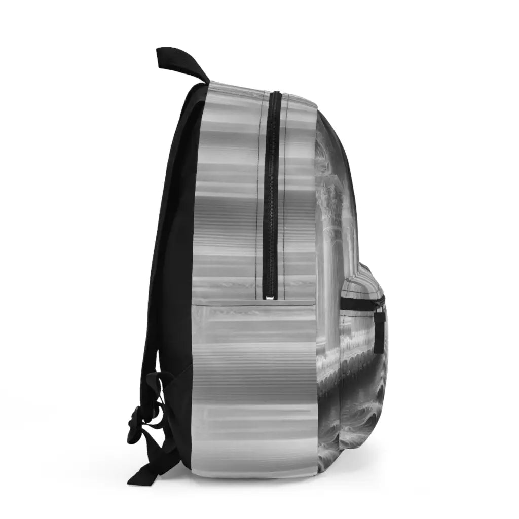Waves Inside a Grand Hall Backpack One size Bags