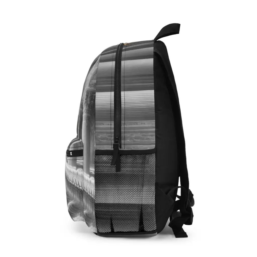 Waves Inside a Grand Hall Backpack One size Bags