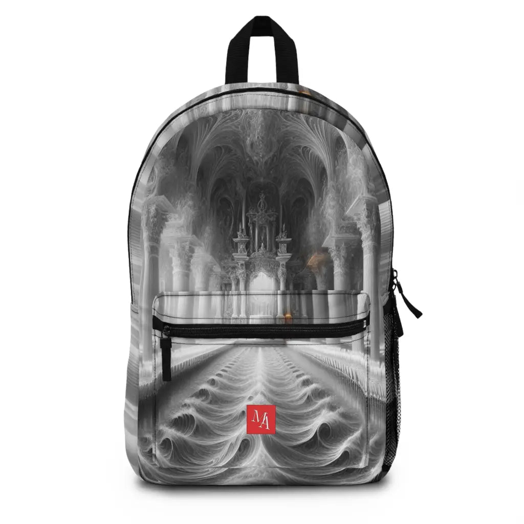 Waves Inside a Grand Hall Backpack One size Bags
