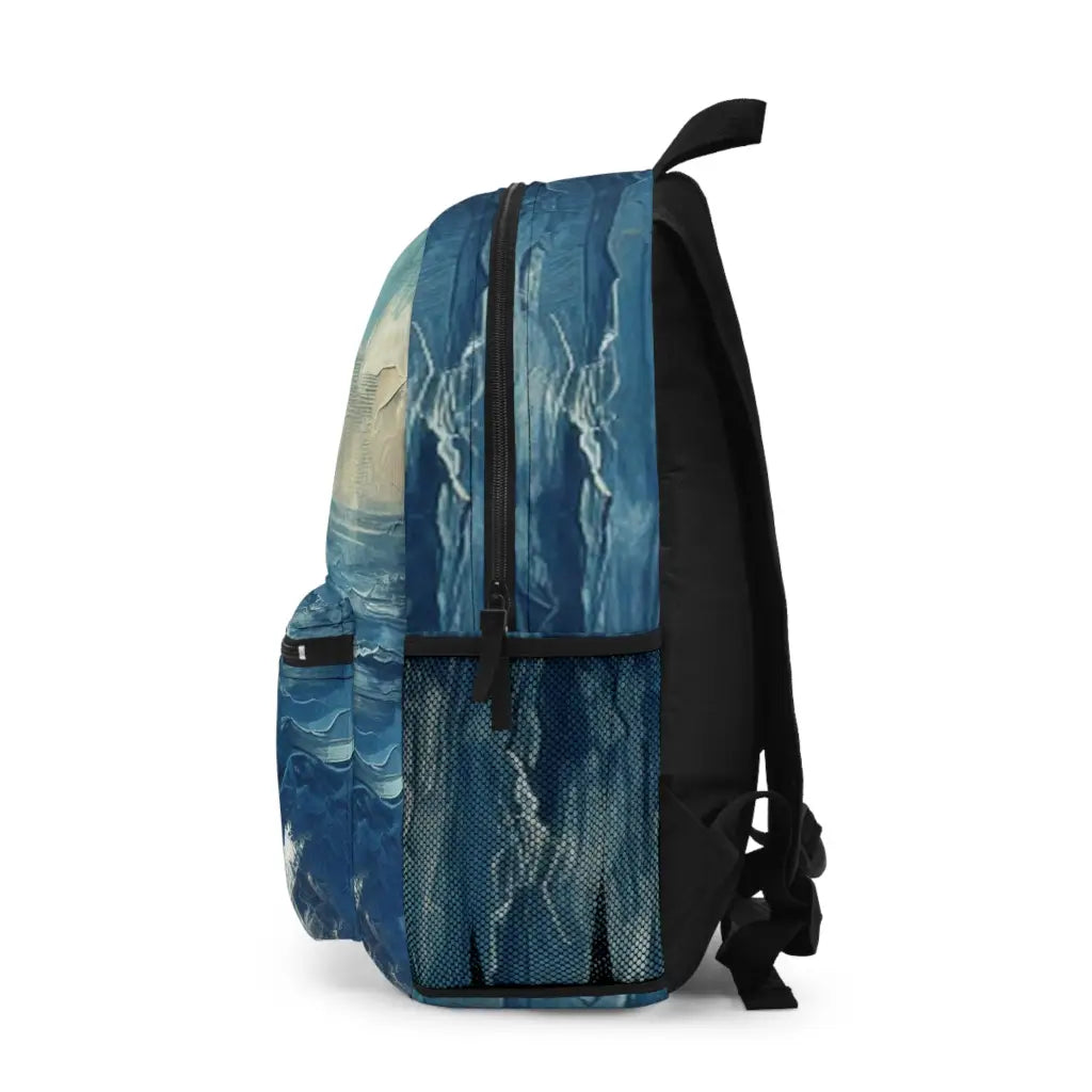 Waves of the Deep Sea Backpack One size Bags