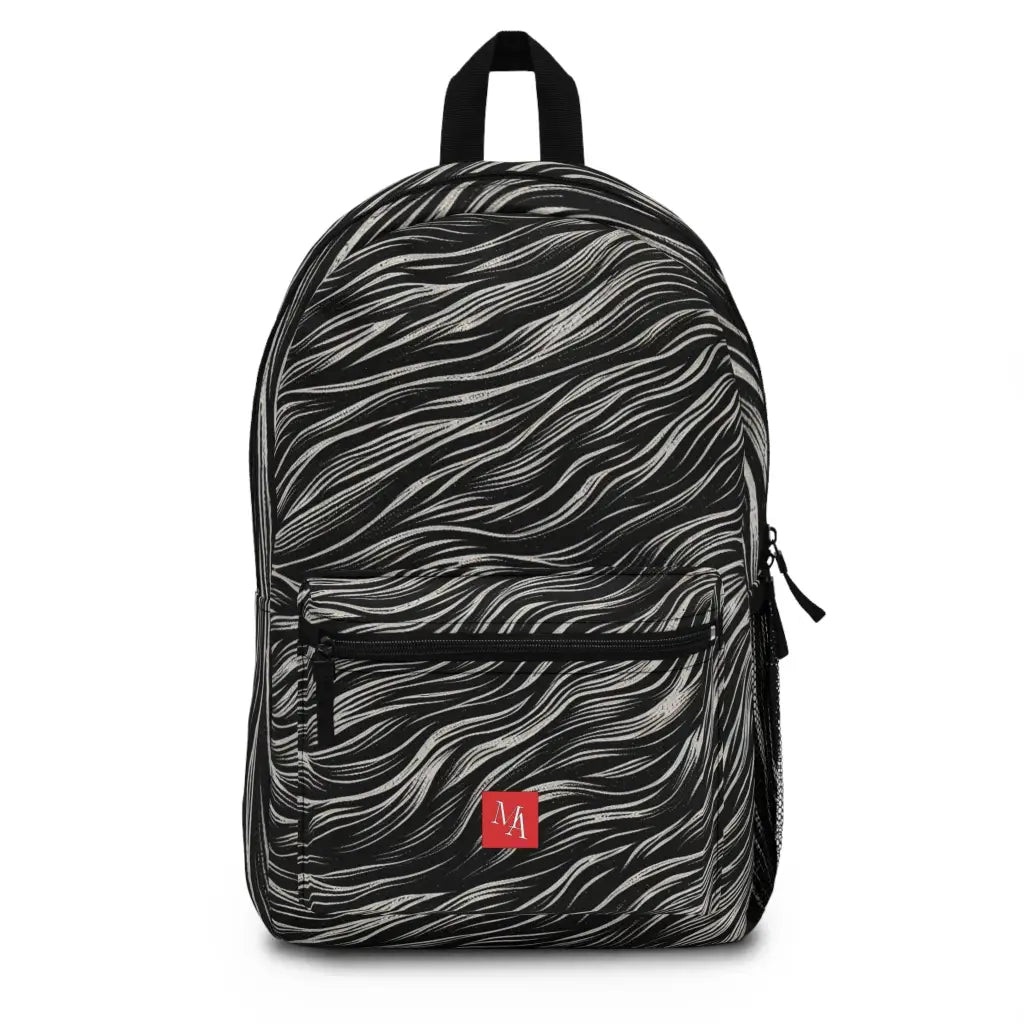 Waves of Tranquility Backpack One size Bags