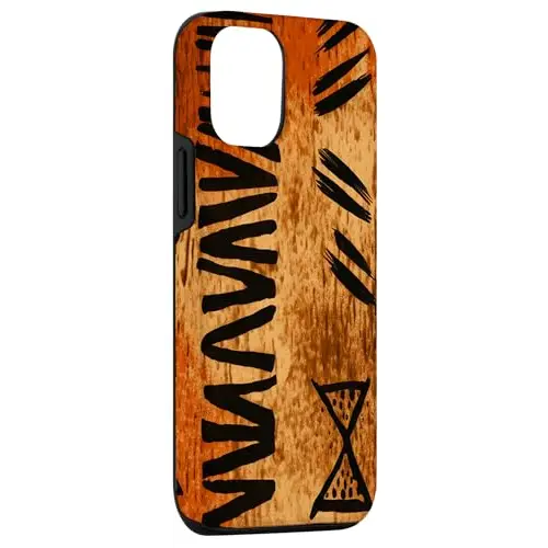 Weathered Wisdom: Stories Carved in Timber Case (iPhone