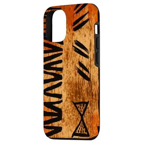 Weathered Wisdom: Stories Carved in Timber Case (iPhone