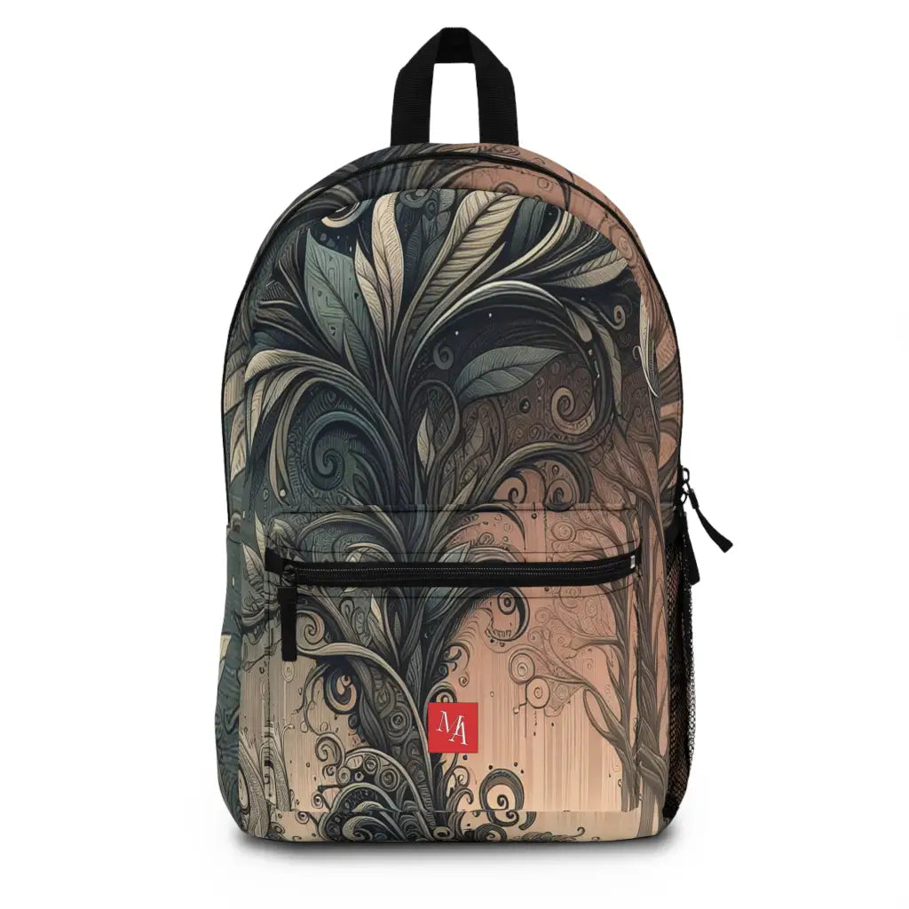 Whimsical Forest Tapestry Backpack One size Bags