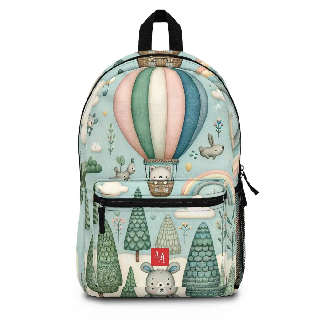Whimsical Hot Air Adventure Backpack One size Bags
