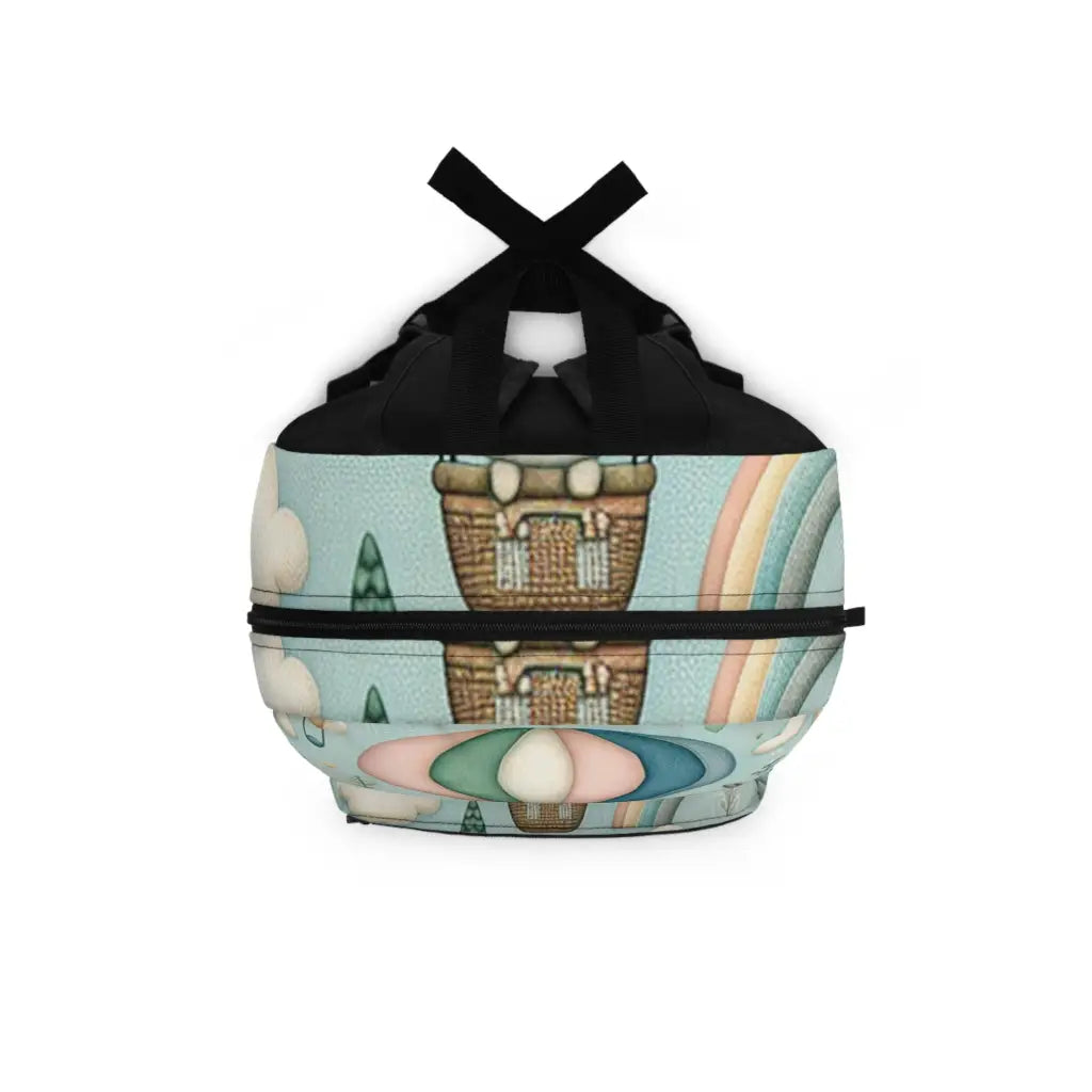 Whimsical Hot Air Adventure Backpack One size Bags