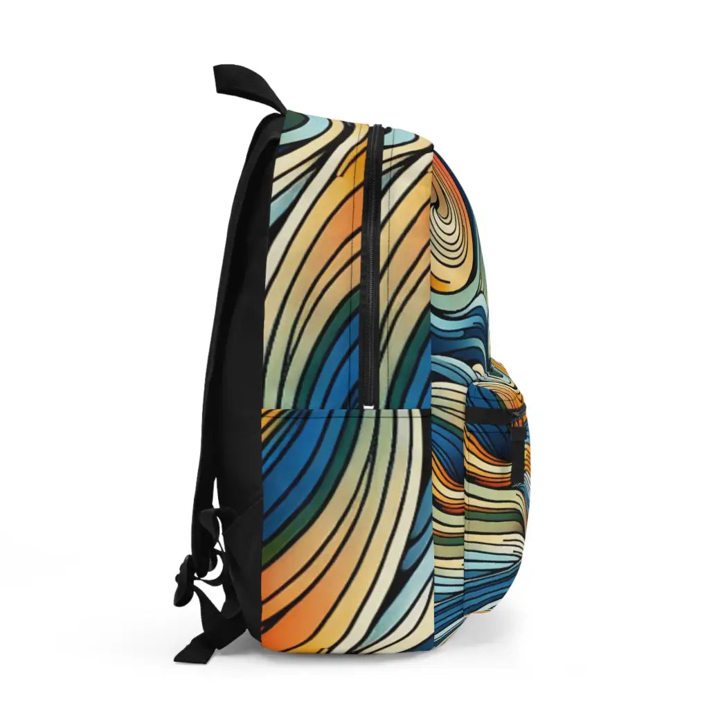 Whirling Colors of Nature Backpack One size Bags