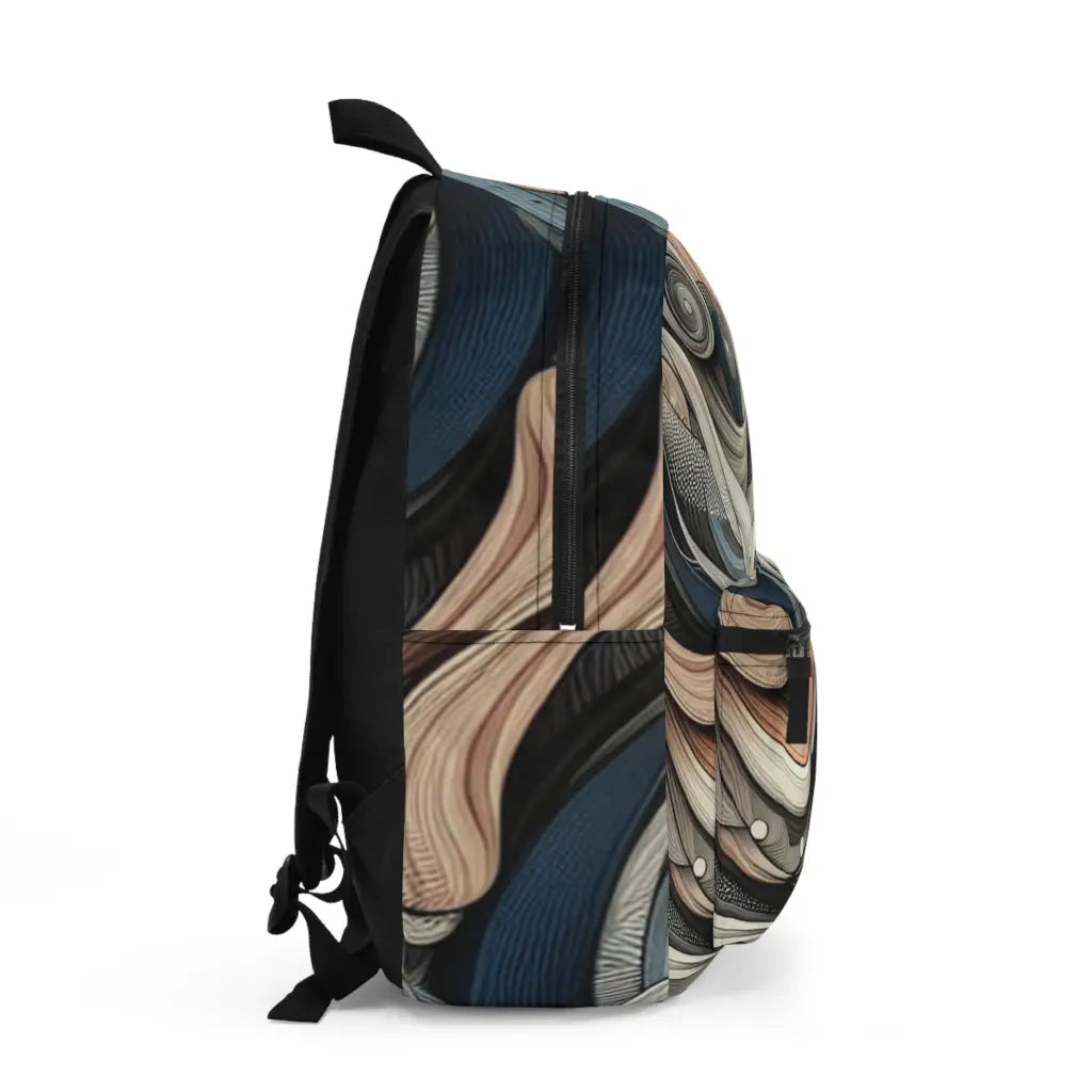 Whirling Patterns of Color and Motion Backpack One size Bags