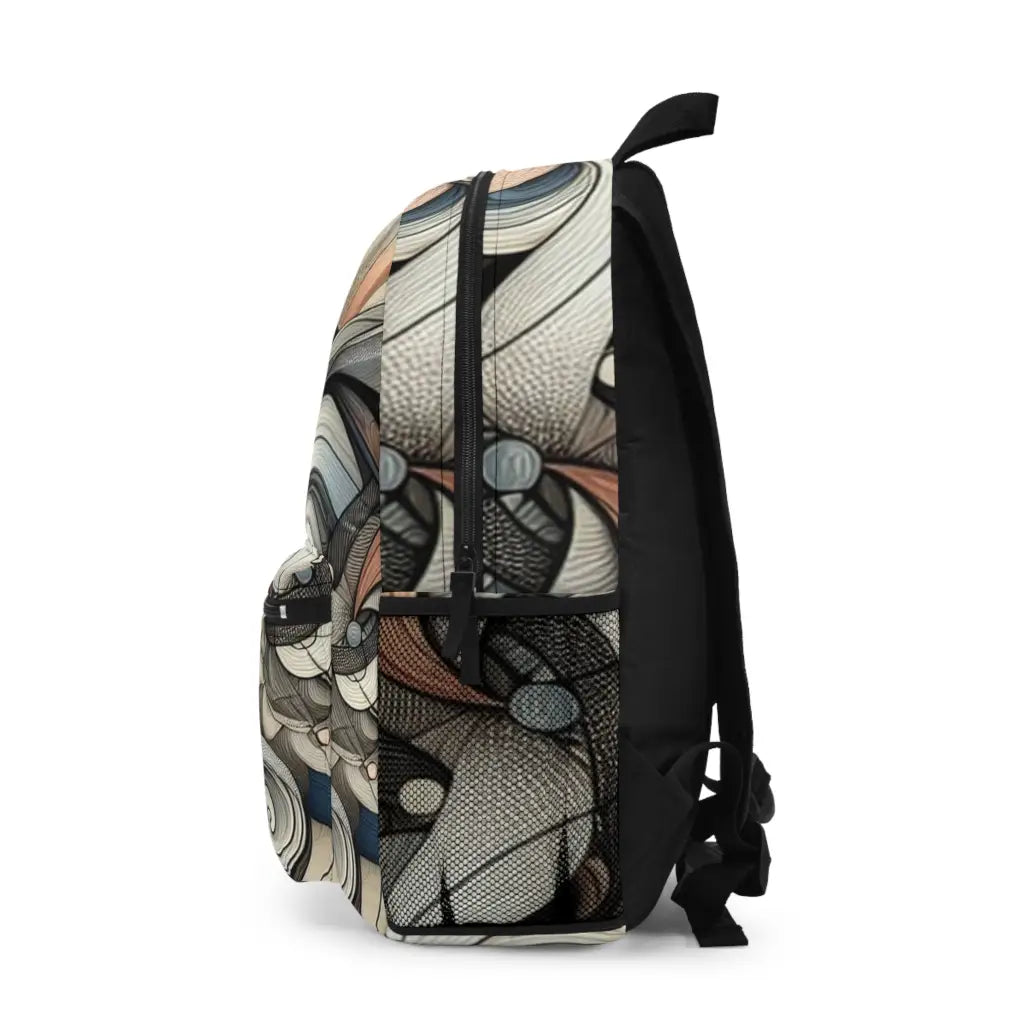 Whirling Patterns of Color and Motion Backpack One size Bags
