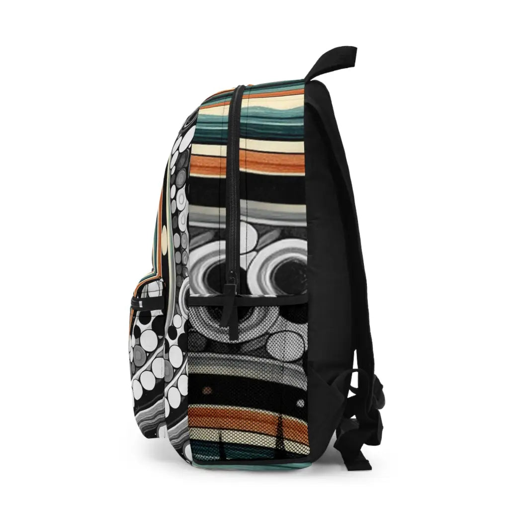 Whirling Patterns of Color Backpack One size Bags