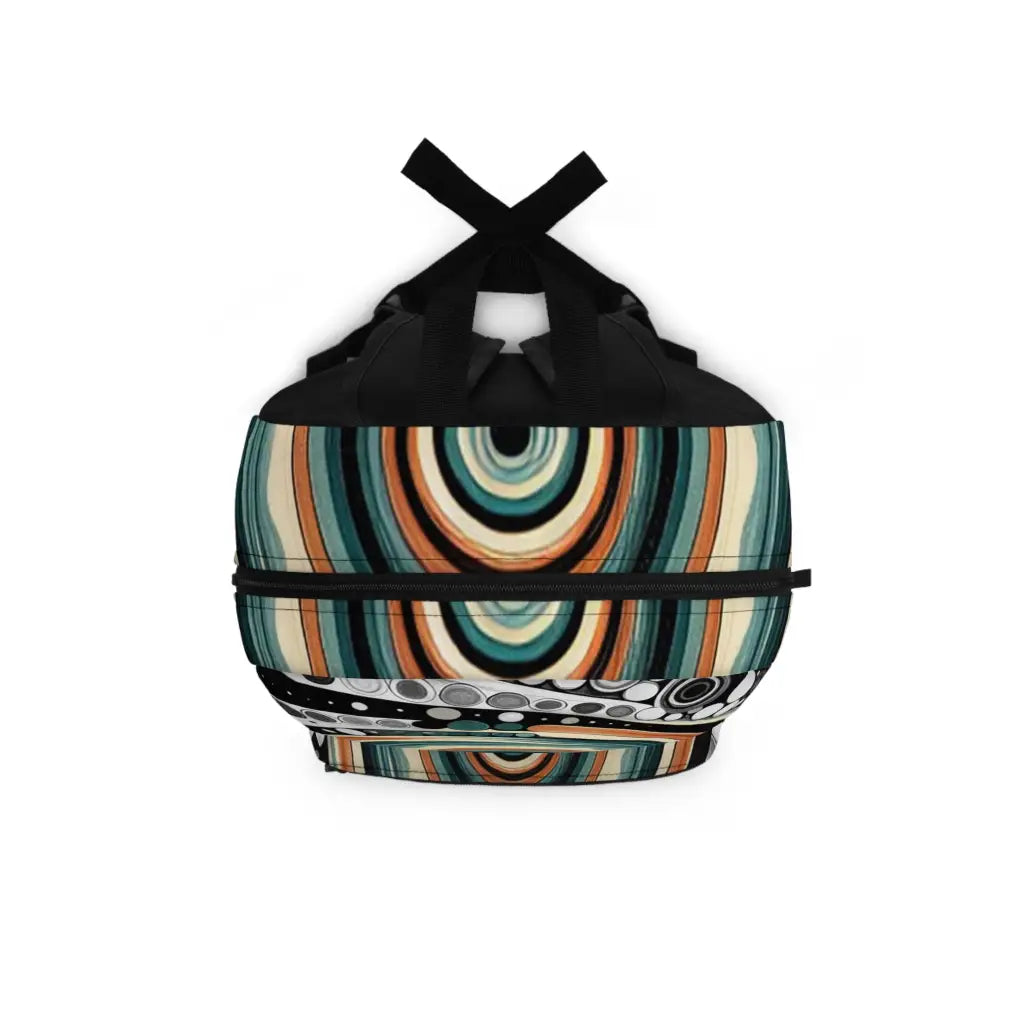 Whirling Patterns of Color Backpack One size Bags