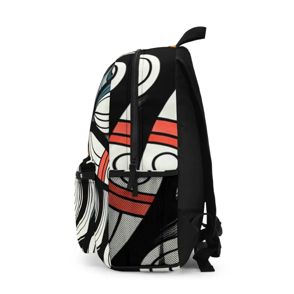 Whirling Patterns of Color Backpack One size Bags