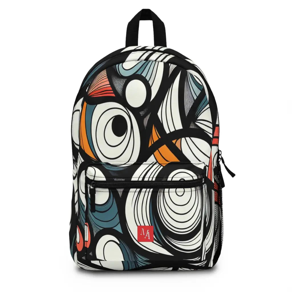 Whirling Patterns of Color Backpack One size Bags