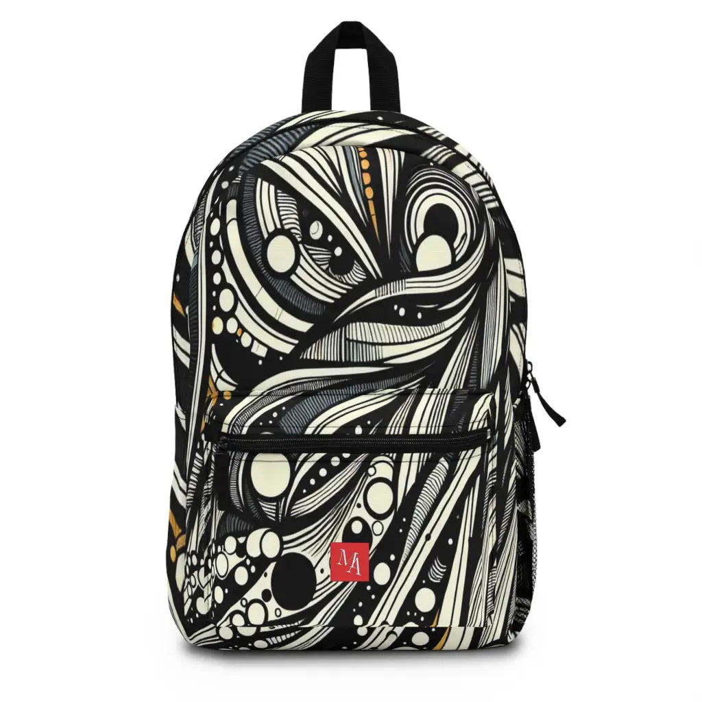 Whirling Patterns of Illusion Backpack One size Bags