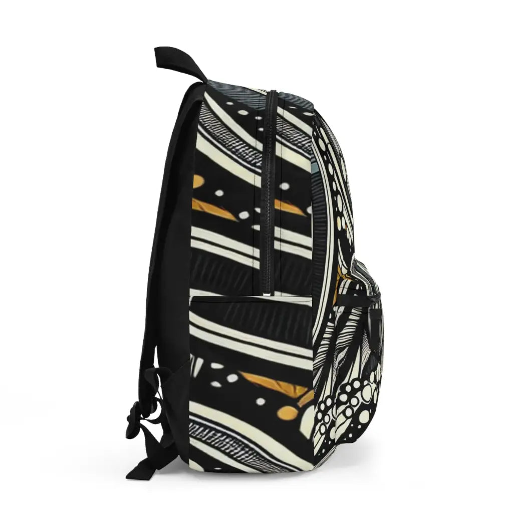 Whirling Patterns of Illusion Backpack One size Bags
