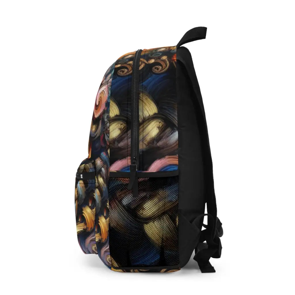 Whirling Portrait of Wonder Backpack One size Bags
