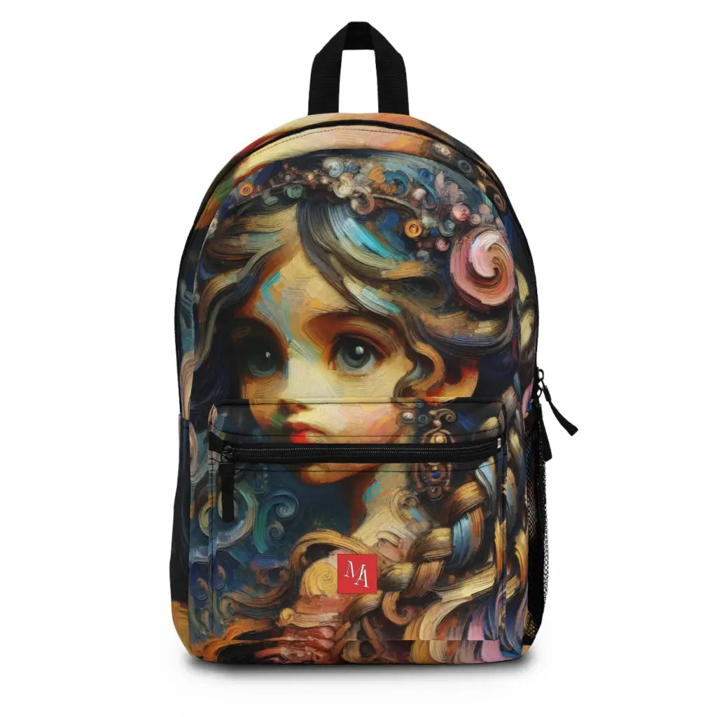 Whirling Portrait of Wonder Backpack One size Bags